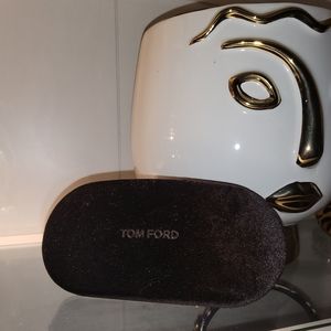 TOM FORD black velvet sunglasses case